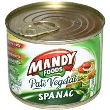 Pate Mandy cu spanac 200g