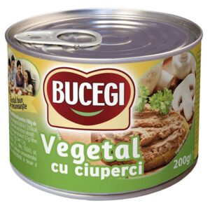 Pate vegetal ciuperci Bucegi 200g